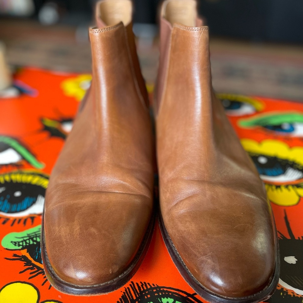 Bostonian Brown Chukka Boots Classic Leather Design